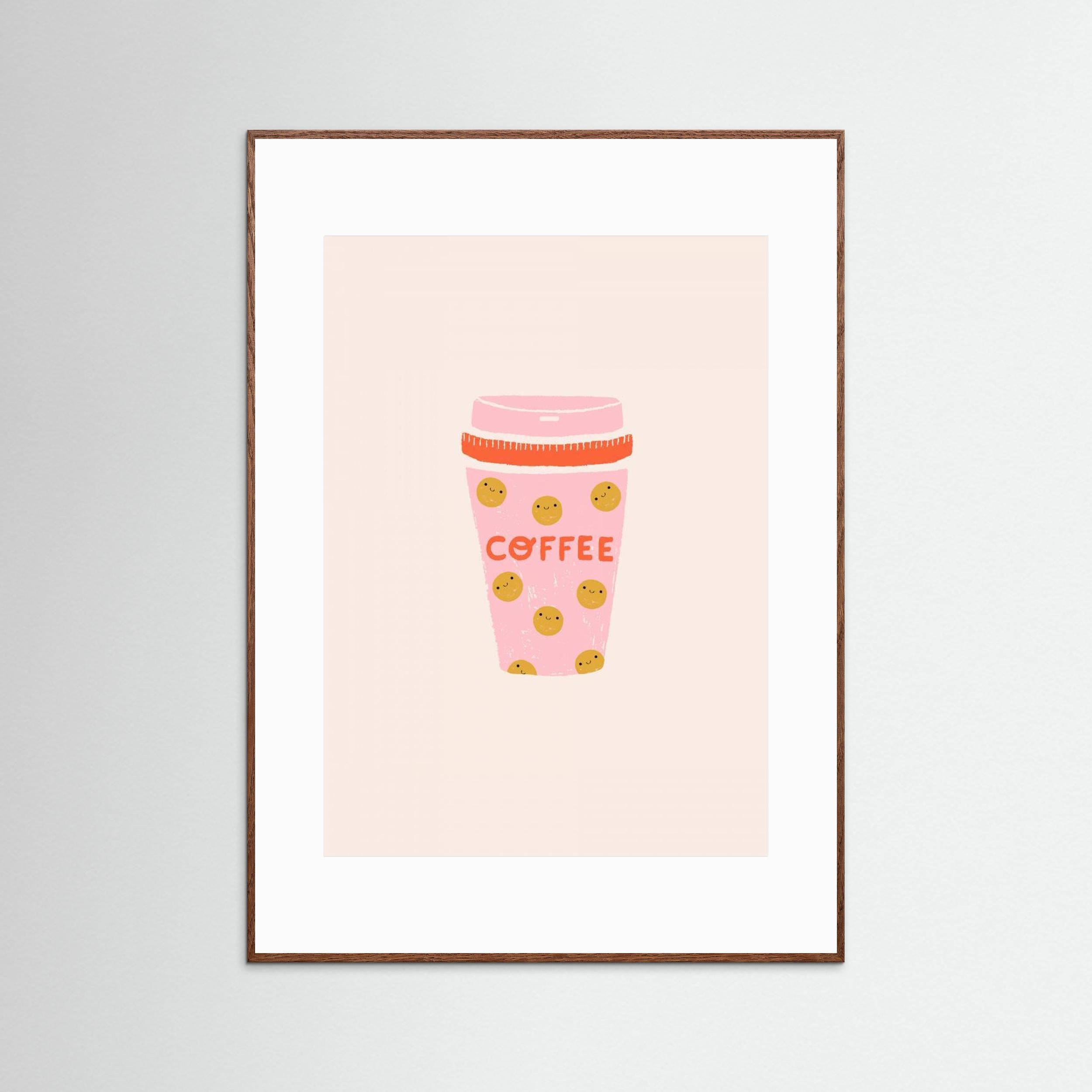 Coffee by Aislinn Simmonds - Fine Art Paper Print - dreamtprint.art - 14 x 21 cm / 5 x 8″ (A5)